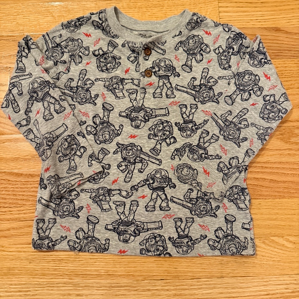 Disney Gray and Red Graphic Tee
